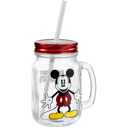 Funko Mouse Glass With Straw
