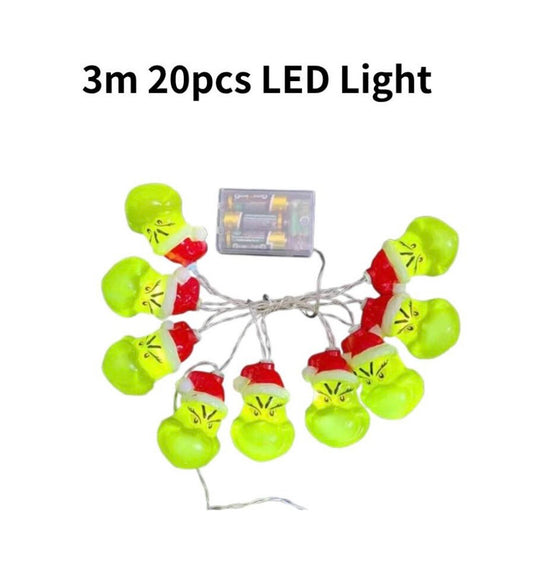 The Grinch Christmas Tree Decorative Lamp Warm White Light Festive Decoration