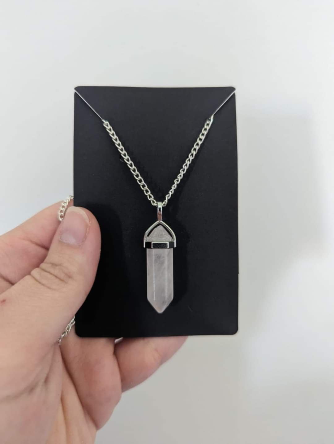 Rose Quartz & Lapis Lazuli Necklace