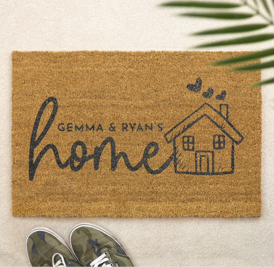 Personalised Front Door Mat