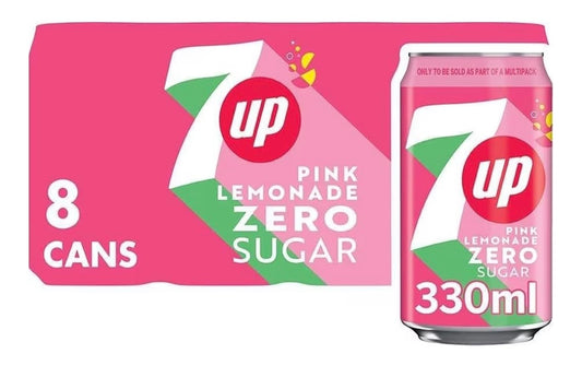 7UP Zero Pink Lemonade