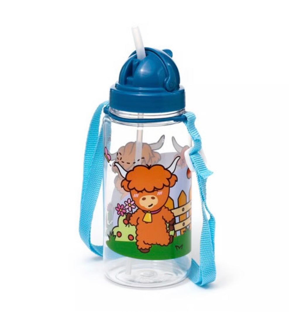 Highland Cow Kids Drinks Bottle
