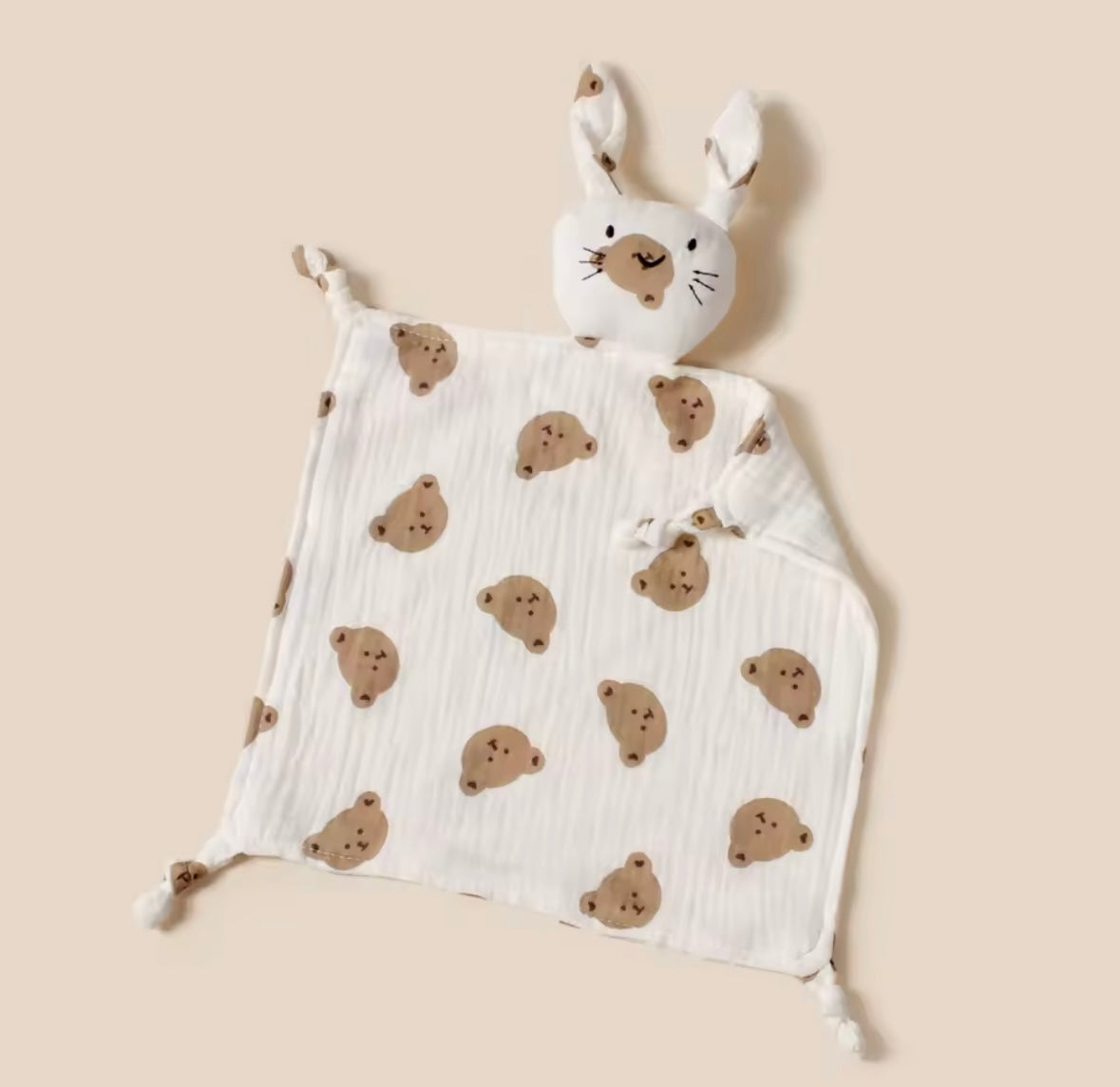 Baby Muslin & Cat Face