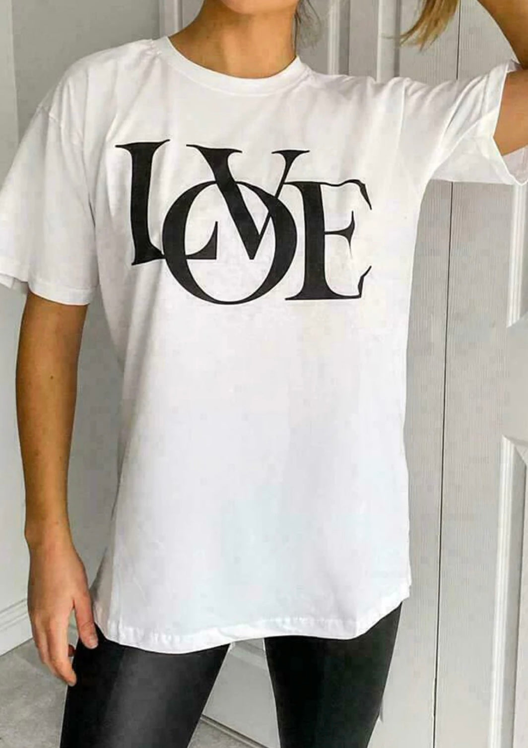 Love Print T-shirt