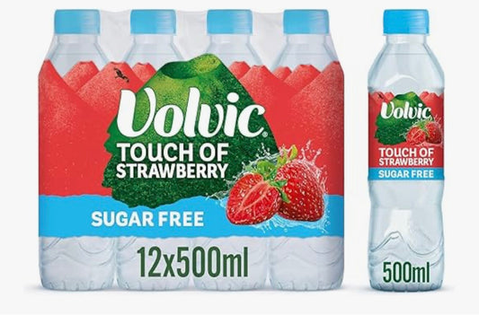 Volvic Touch of Fruit Strawberry Sugar Free Still Flavoured Water