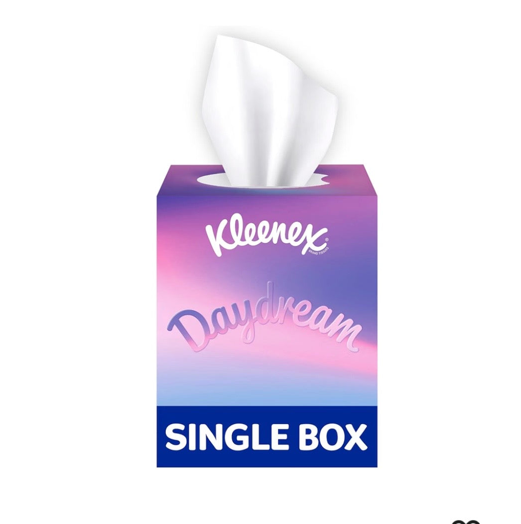 Kleenex Take a Moment Tissues - Single Cube Tissue Box
