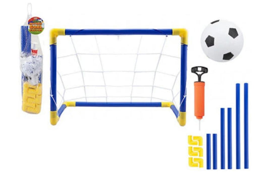 Children's Football With Goal & Pump Set
