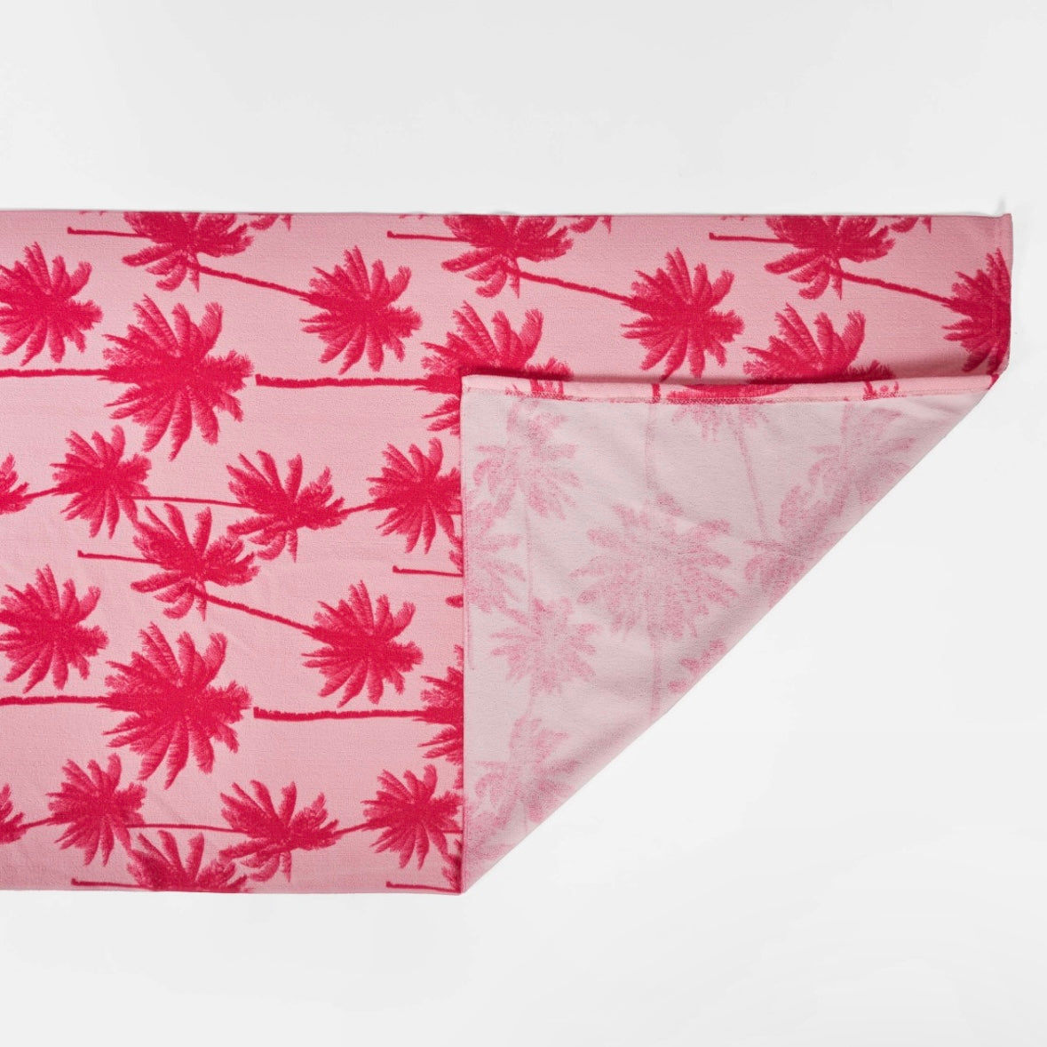 Palm Print Beach Towel