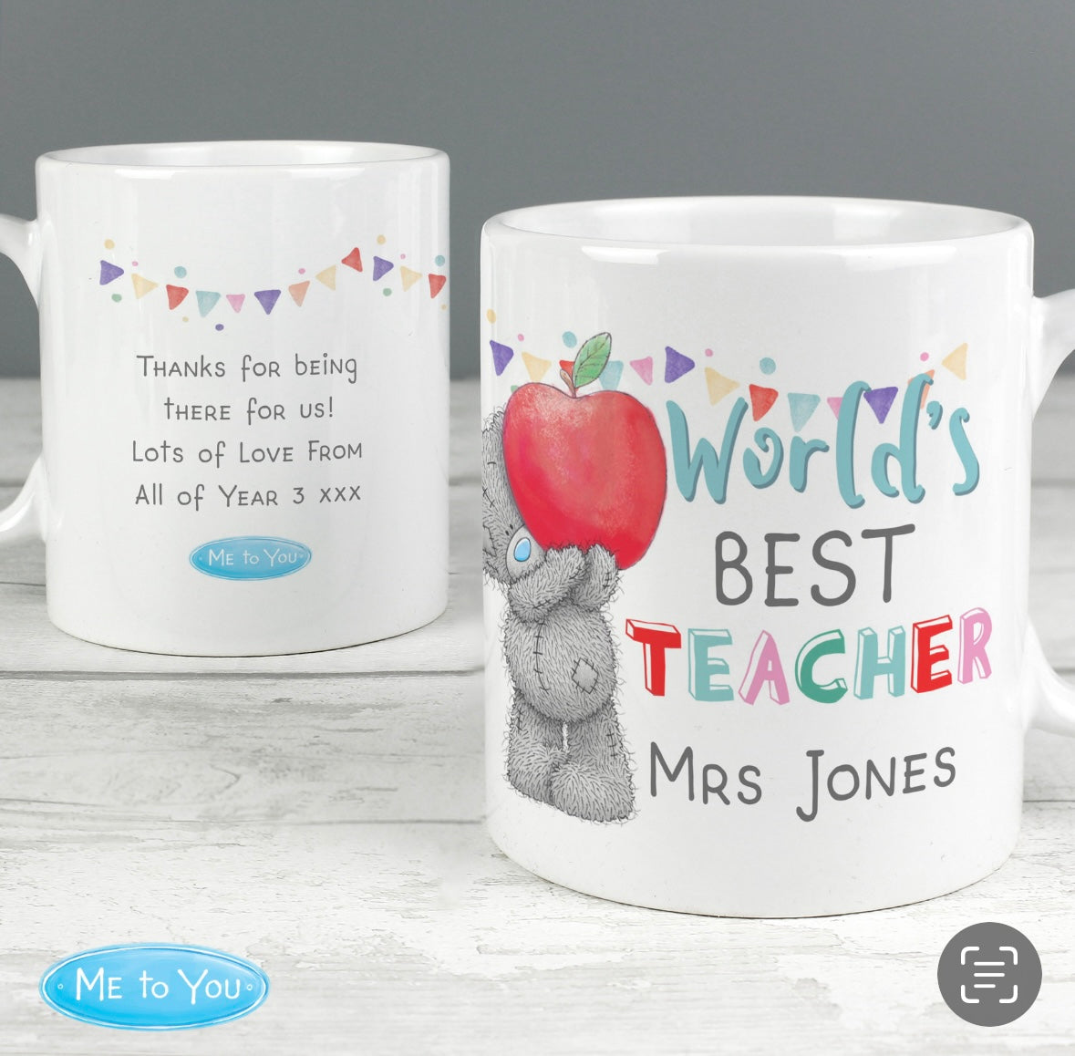 Me to You World's Best Teacher Mug