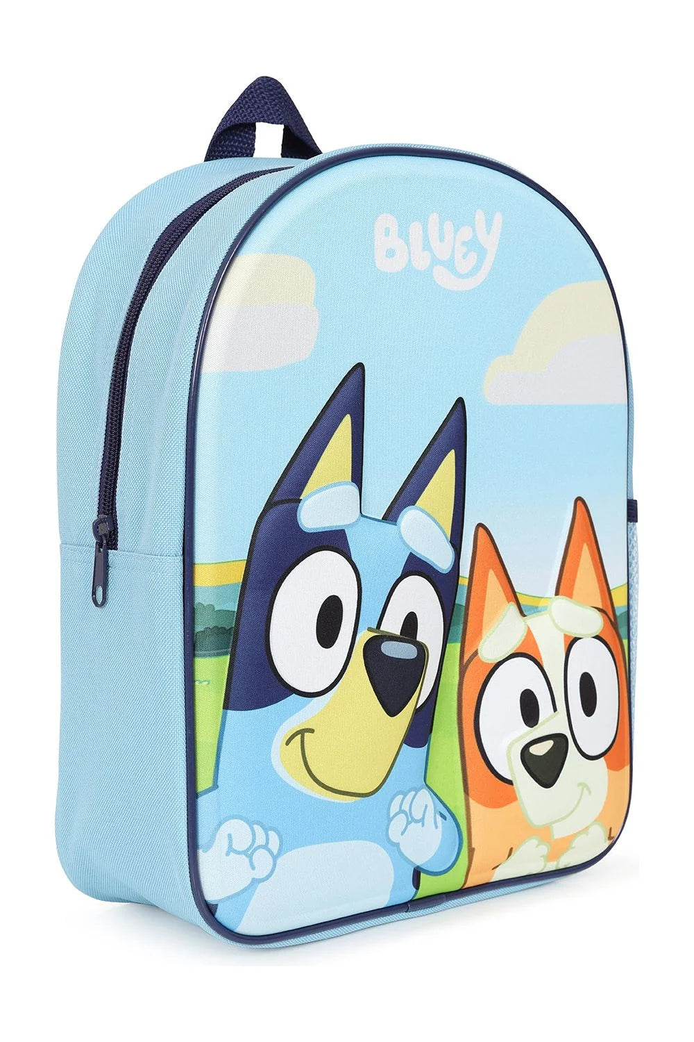 Kids Blue Dog And Bingo 3D Children's Blue Backpack