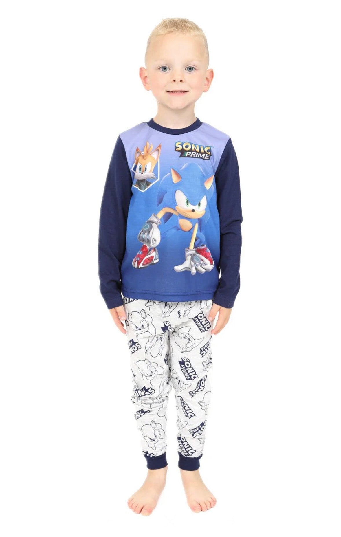 Boys Hedgehog Prime Pyjamas Long PJs