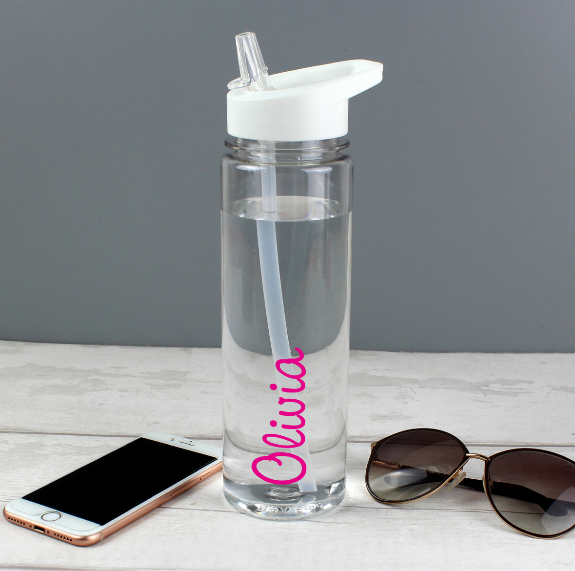Personalised Name Love Island Water Bottle