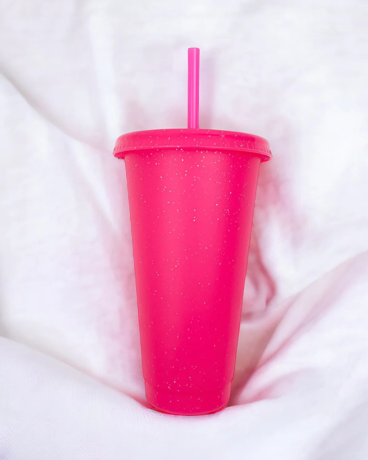 PINK GLITTER COLD CUP