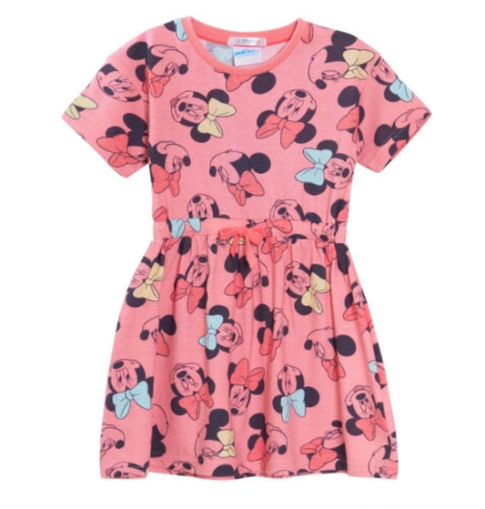 Dress Girls Sundress Short Sleeved Cotton T-Shirt Dress