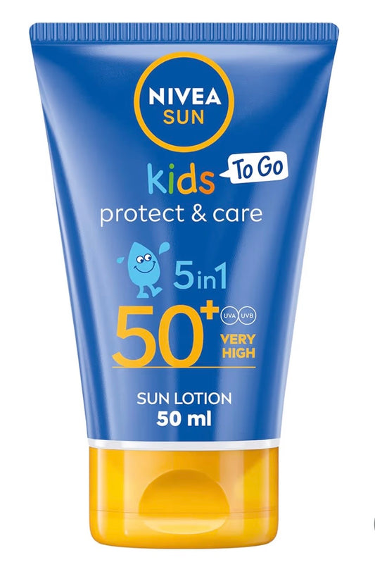 NIVEA Sun Kids Protect & Care To Go SPF 50+ Lotion (50ml)