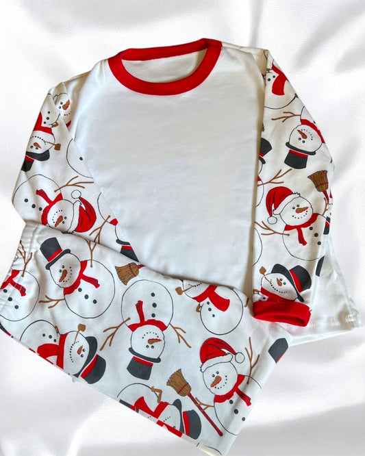 CHRISTMAS SNOWMAN PYJAMAS