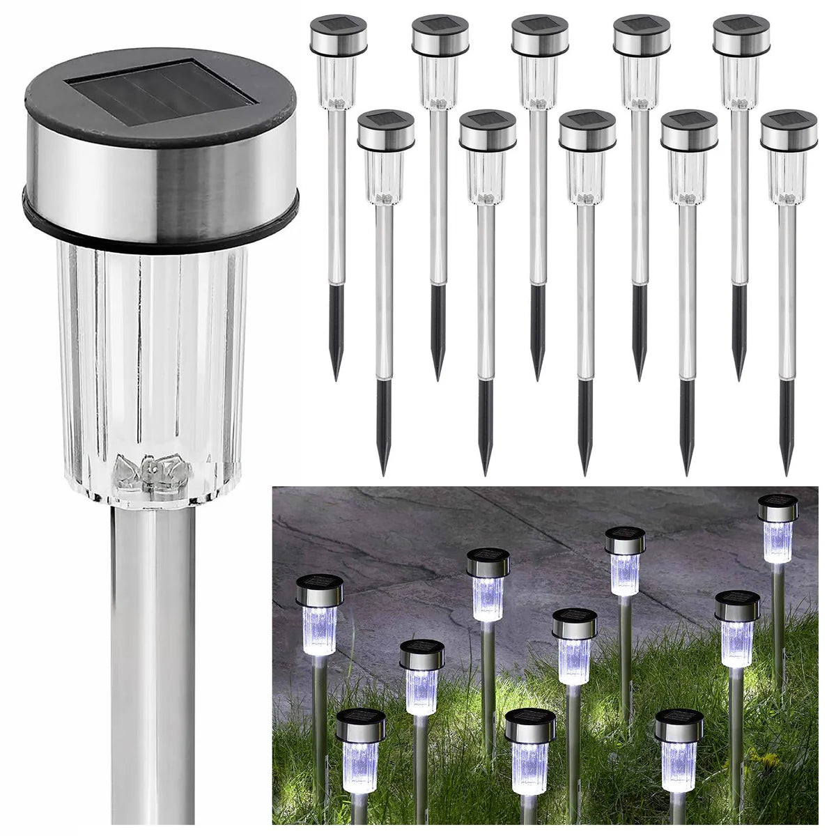 Solar Lights Outdoor Garden