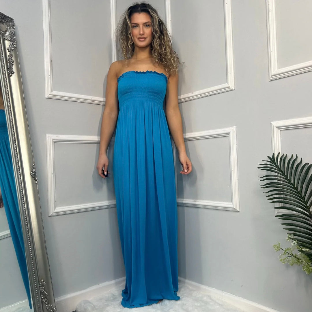 Strapless Maxi Dress