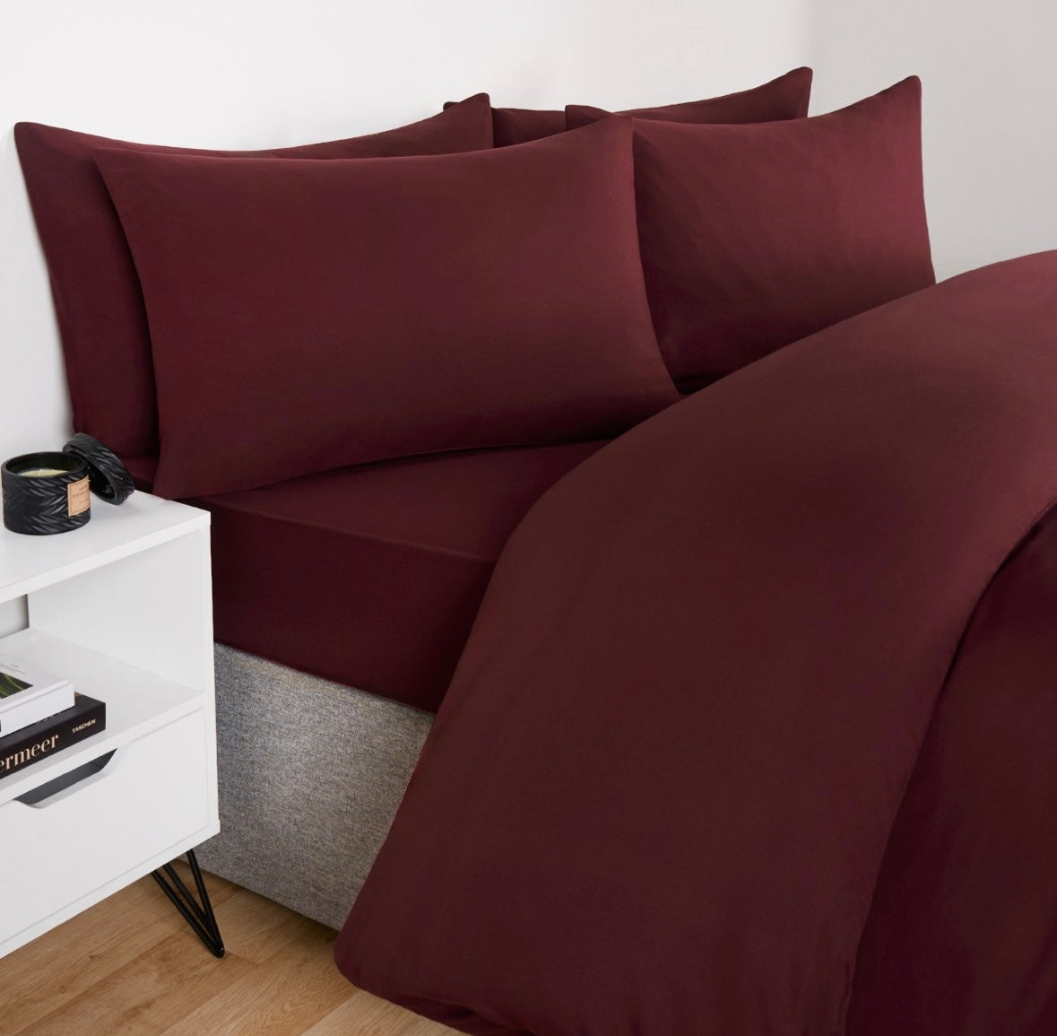 2 Pack Plain Pillowcases