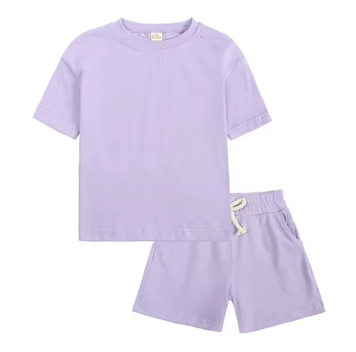 Short Sleeve T-Shirt + Shorts Children Outfits