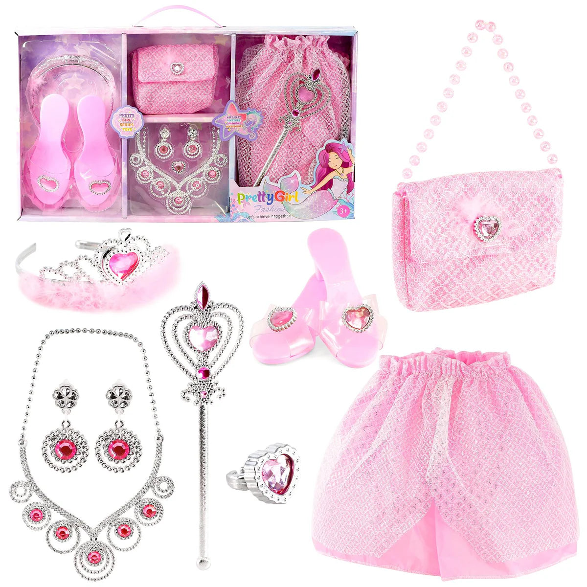 Girls Princess Costume Set