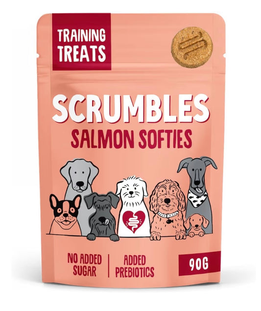 Scrumbles Softies, Salmon Dog Treats