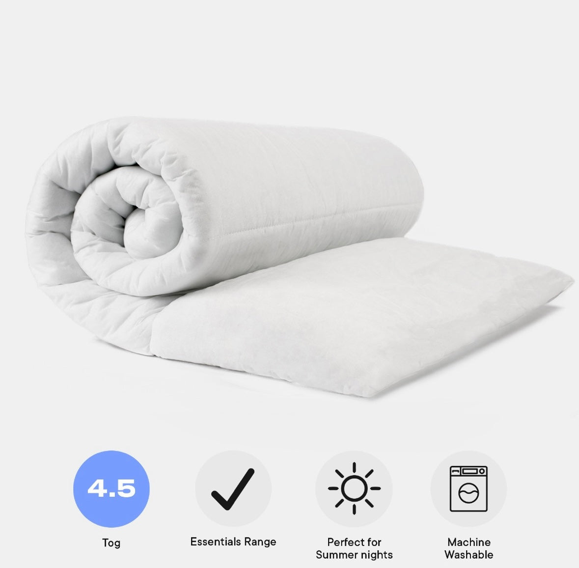 4.5 Tog Cool Duvet