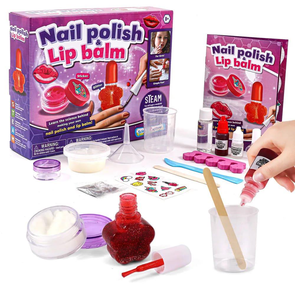 Nail Polish and Lip Balm Making Kit
