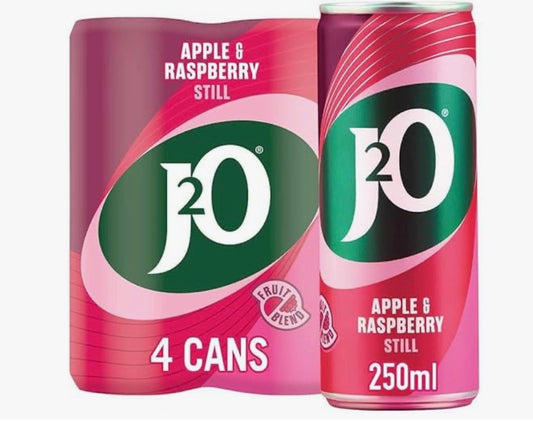 J2o Apple & Raspberry Cans