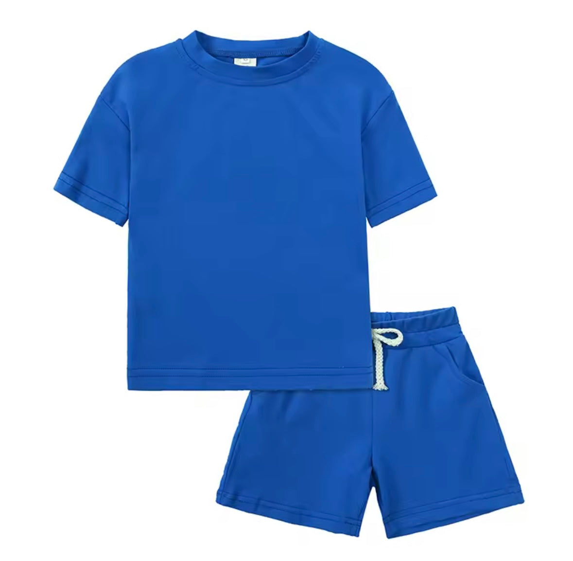 Short Sleeve T-Shirt + Shorts Children Outfits