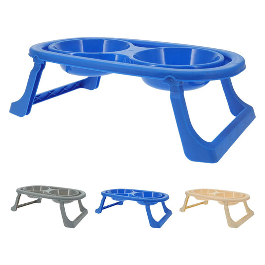 Elevated Double Pet Bowls
