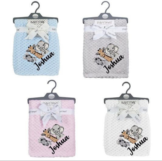 Personalised Baby Blanket