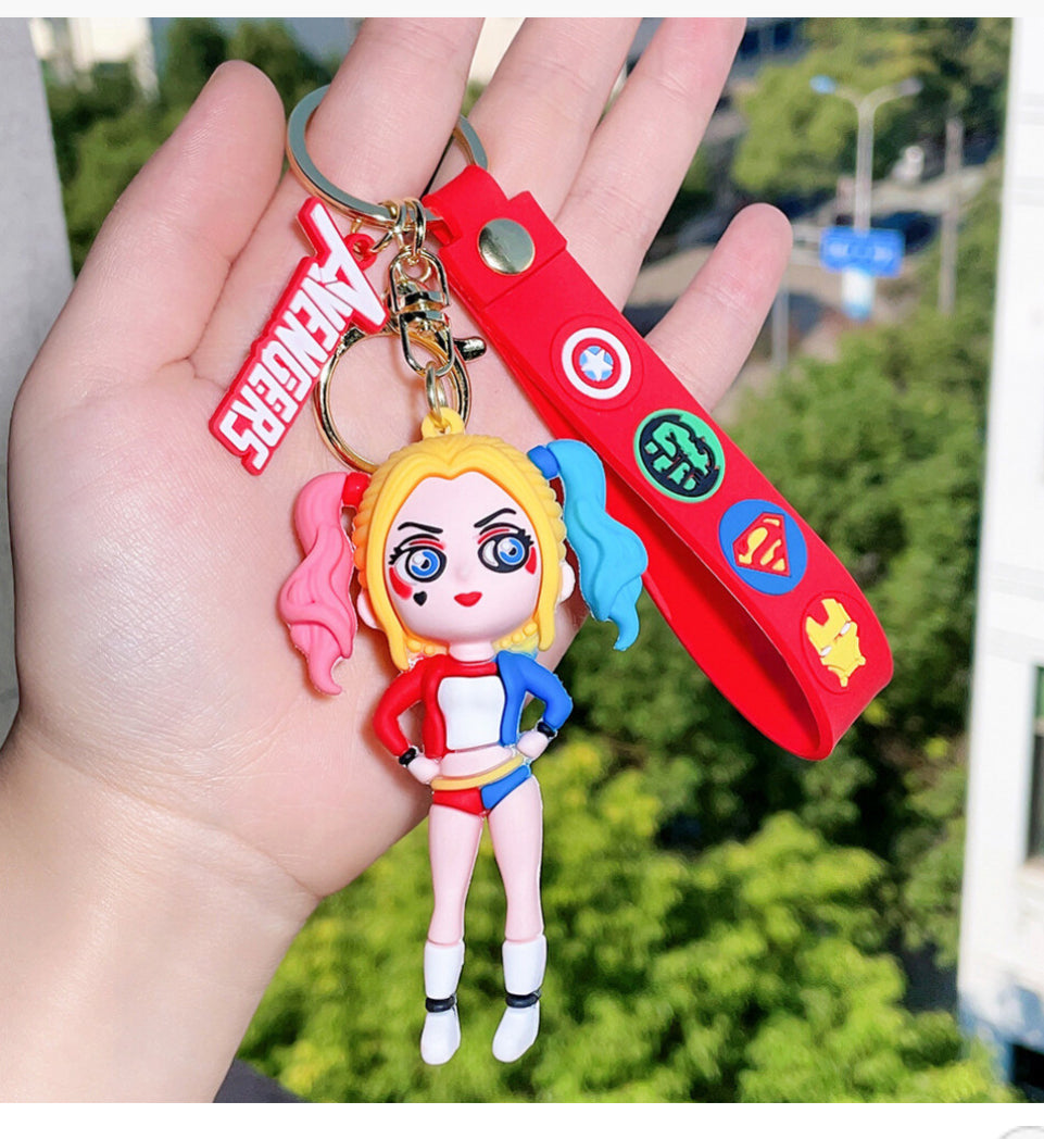 Harley Quinn Key Chain