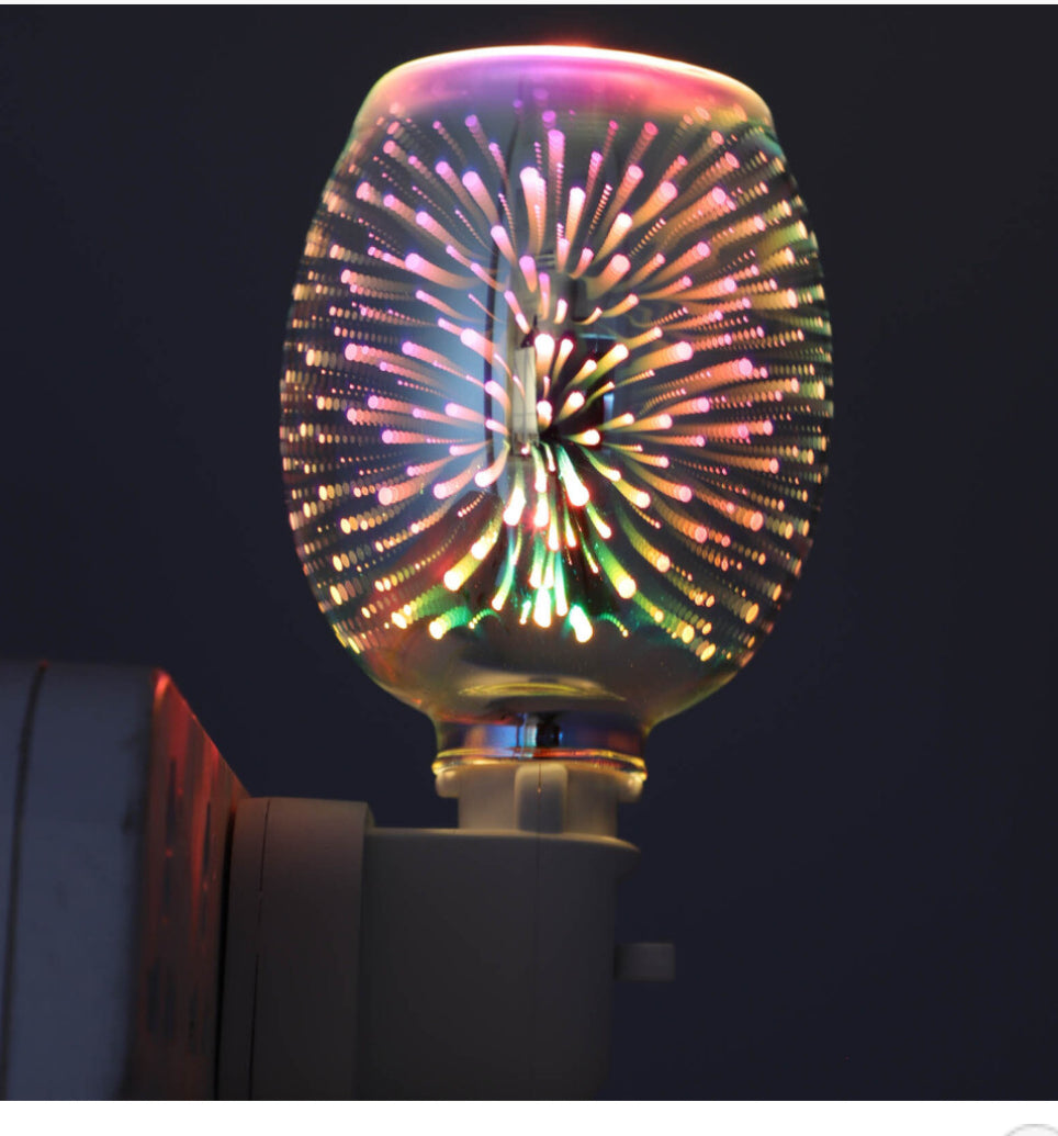 3D Electric Plug In LED  Lamps Burner Wax Warmer