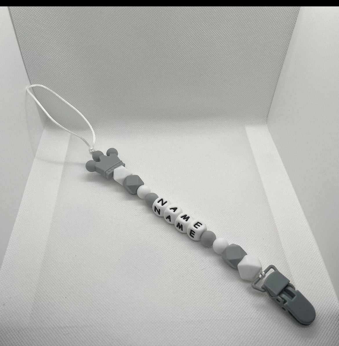 Personalised Dummy Clip