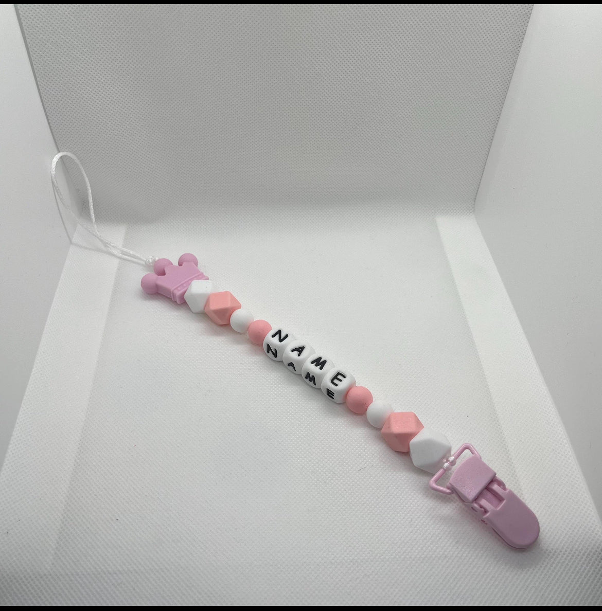 Personalised Dummy Clip