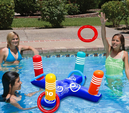 Inflatable Swimming Pool Ring Toss