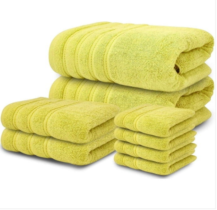 8 Piece Towel Bale Set 100% Egyptian Cotton