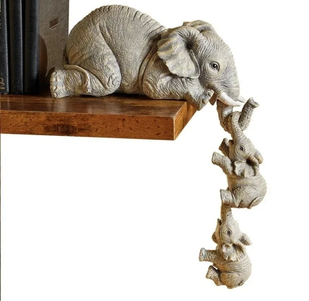 3pc Elephant ornament