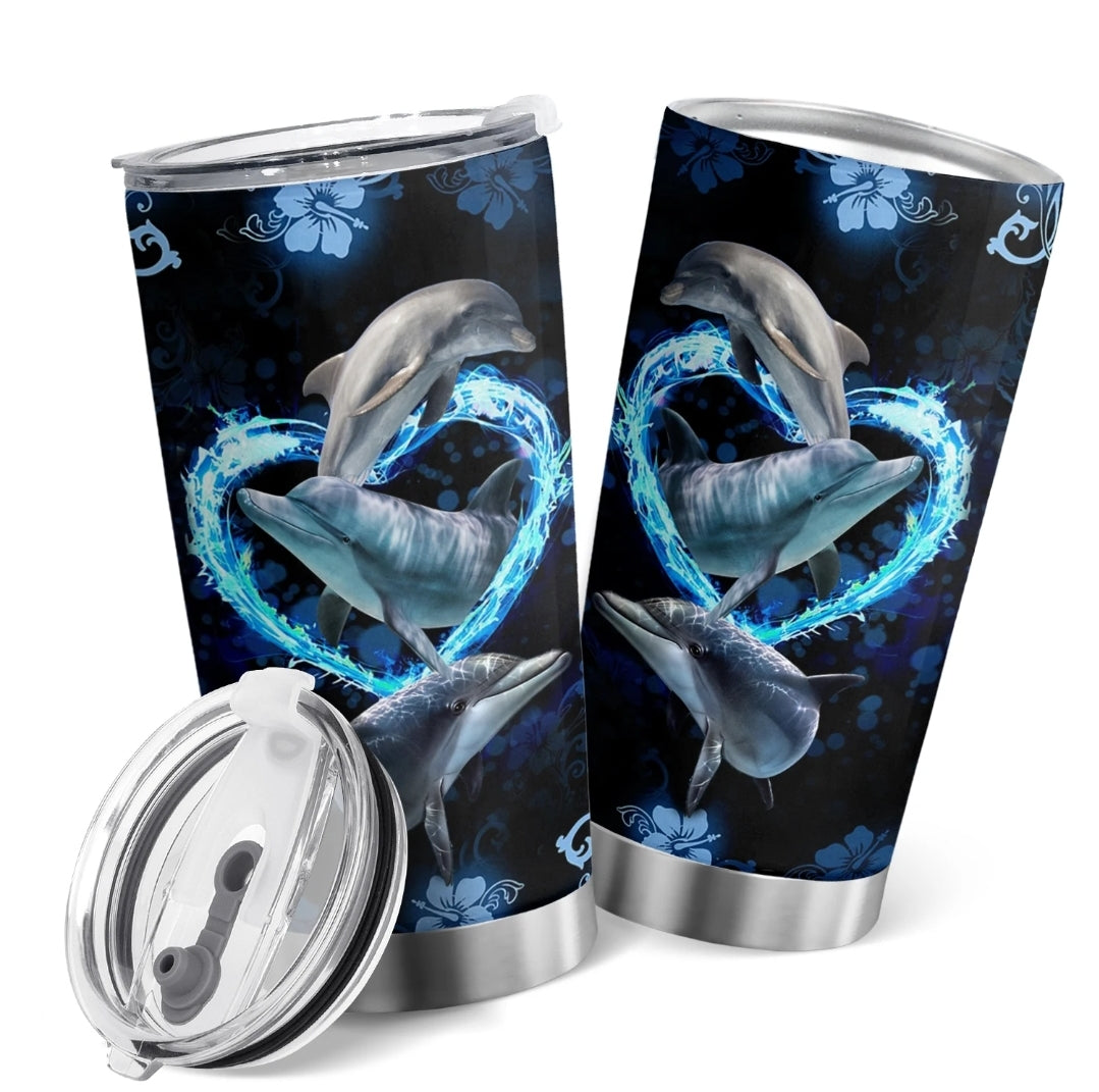 Dolphin 20oz insulated mug