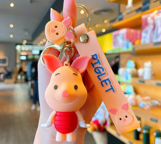Piglet keychain