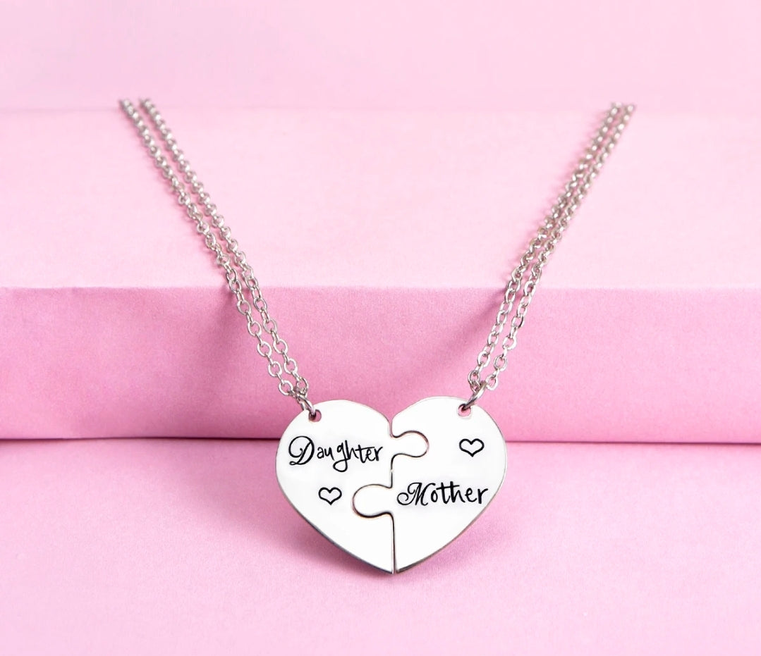 Mum & Daughter Necklace