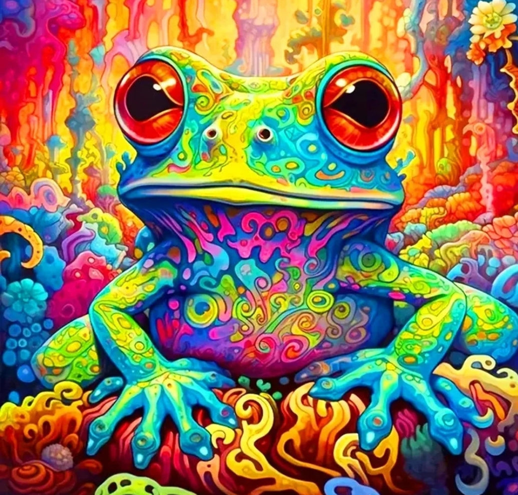 Frog Diamond Art