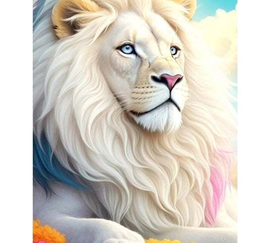 Lion Diamond Art
