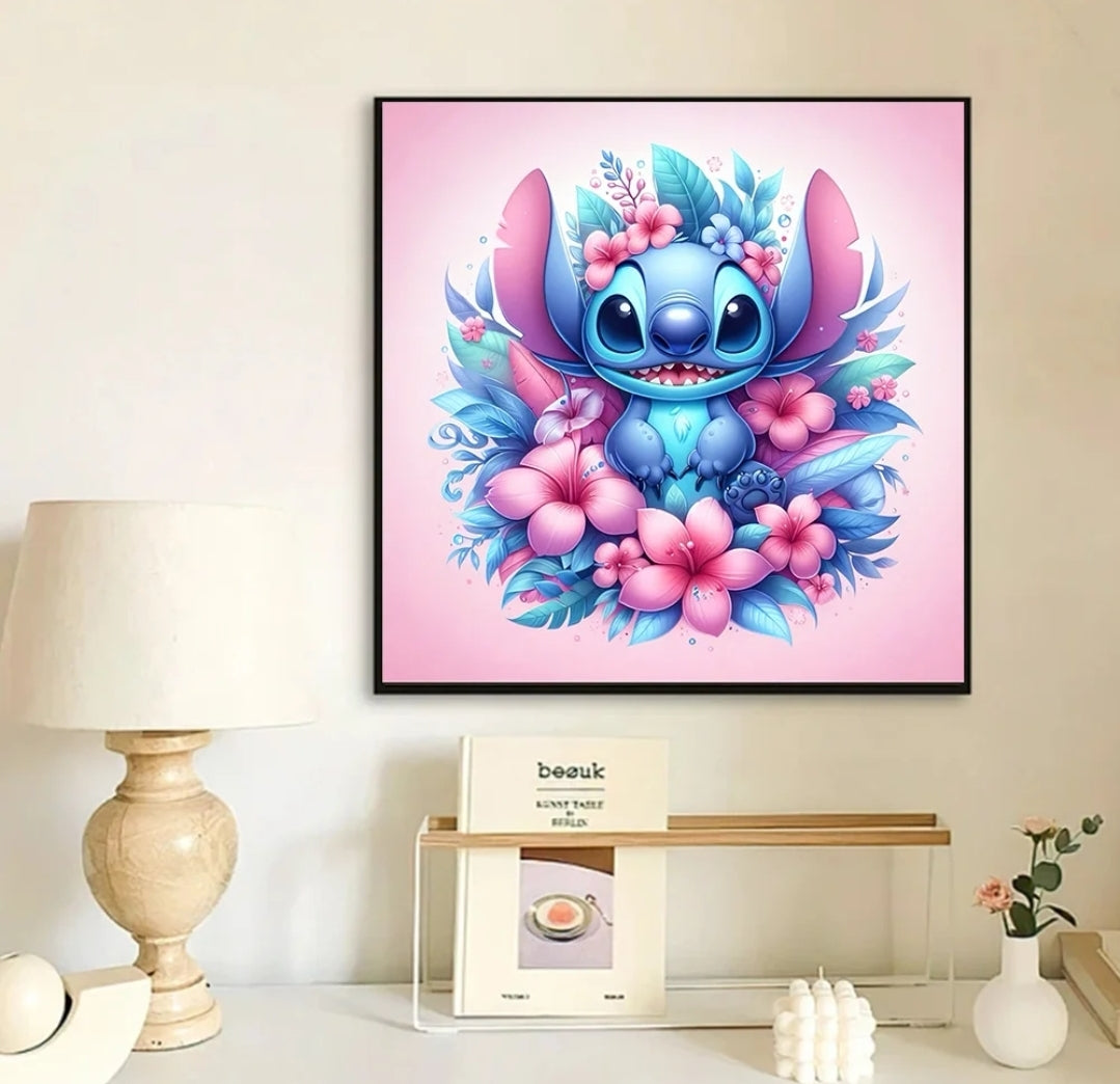 Cartoon Flower Diamond Art