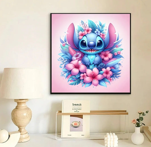 Cartoon Flower Diamond Art