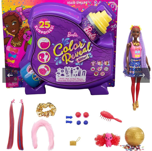 Colour Reveal Glitter! Hair Swaps