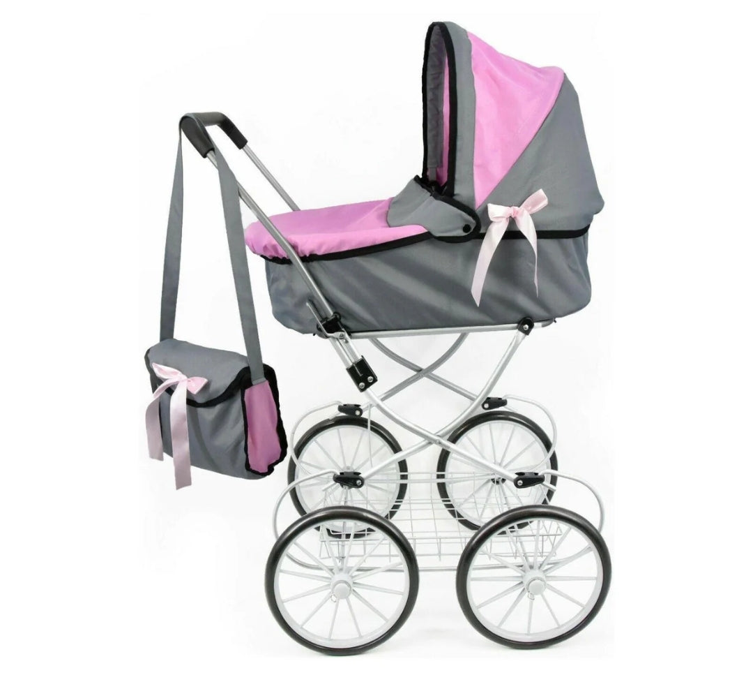 Dolls Vintage Cambridge Pram