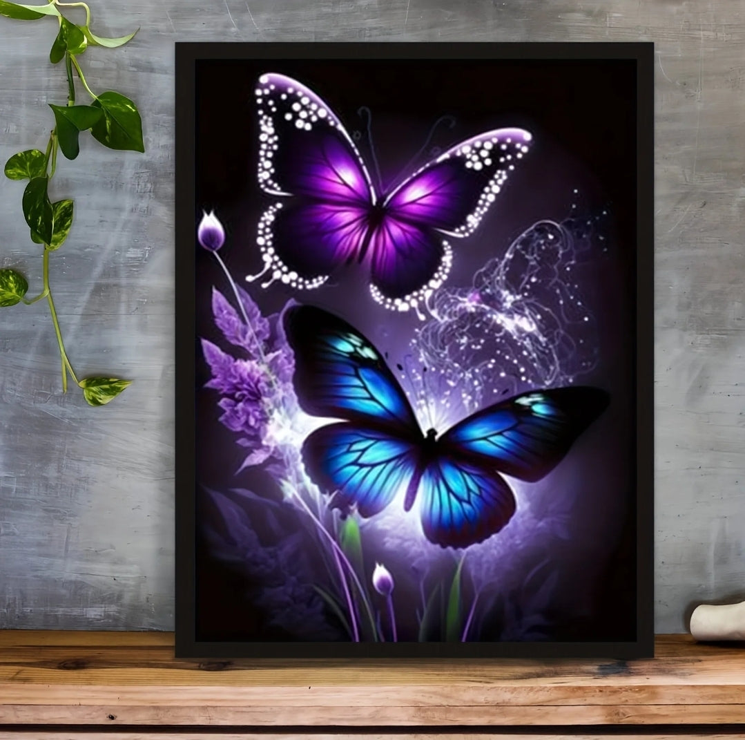 Butterfly Diamond Art