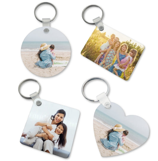 Double Sided Personalised keyring